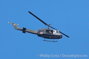 United States Army helicopter in flight