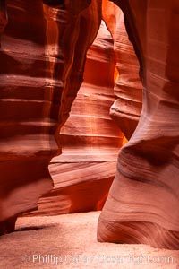 Empty slot, Antelope Canyon, Arizona.