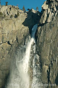 Yosemite Falls, winter, Yosemite Valley, Yosemite National Park, California