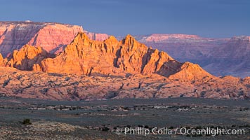 Vermillion Cliffs at Sunrise, Page, Arizona