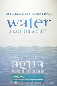 "Water" exhibit, San Diego Natural History Museum, Balboa Park