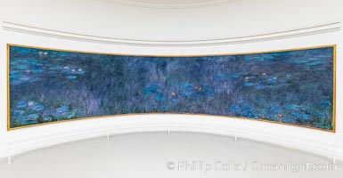 Water Lilies, Claude Monet, Musee de l"Orangerie, Musee de lOrangerie, Paris, France