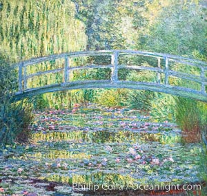 Water Lily Pond, Green Harmony, 1899, Claude Monet, Musee d'Orsay, Paris, Musee dOrsay