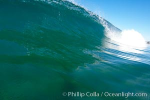 Cardiff-by-the-Sea, morning surf, breaking wave, Cardiff by the Sea, California