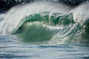 The Wedge, Newport Beach, California.