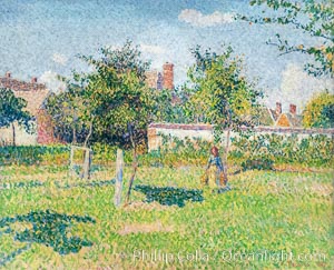 Woman in the Orchard, Camille Pissarro, Musee d'Orsay, Paris, Musee dOrsay