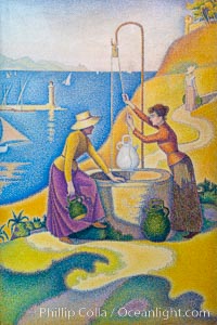 Women at the Well, 1892, Paul Signac, Musee d'Orsay, Paris, Musee dOrsay