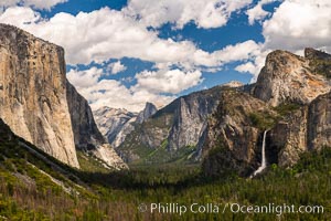 Yosemite Valley Tunnel View, Storm clouds, Yosemite National Park