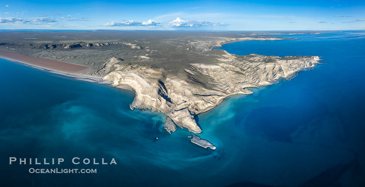 Aerial photo of the Puerto Piramides headlands, part of Golfo Nuevo on Peninsula Valdes, Argentina. By permission of the Government of Argentina, Chubut, permit # 51 / 2025-SsCyA Aerial photo of the Puerto Piramides headlands, part of Golfo Nuevo on Peninsula Valdes, Argentina. By permission of the Government of Argentina, Chubut, permit # 51 / 2025-SsCyA