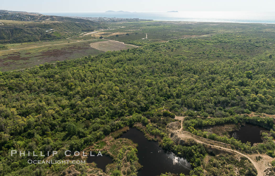 Aerial Photo of Tijuana River Mouth SMCA.  Tijuana River Mouth State Marine Conservation Area borders Imperial Beach and the Mexican Border. California, USA, natural history stock photograph, photo id 30651