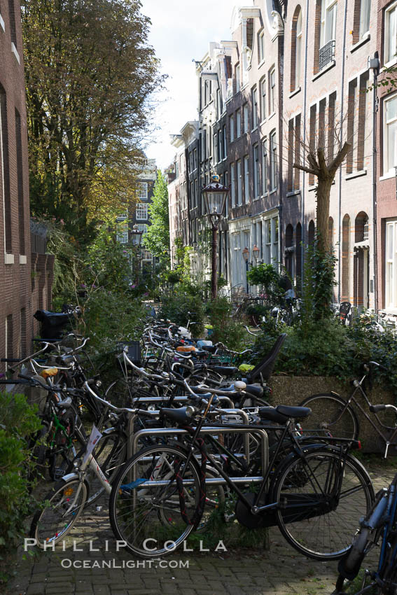 Amsterdam city scene. Holland, Netherlands, natural history stock photograph, photo id 29431