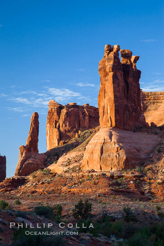 Arches National Park. Utah, USA, natural history stock photograph, photo id 27902