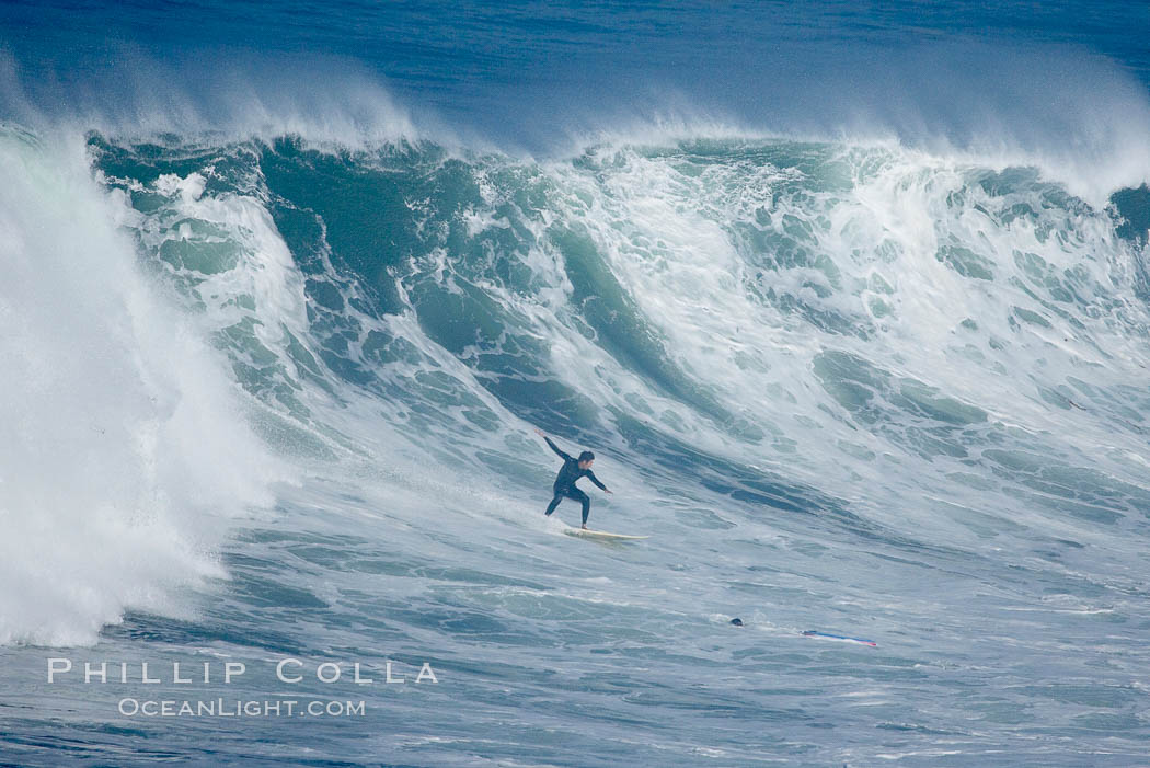 Big Surf at La Jolla Cove, California, 14821