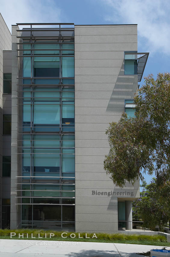 Bioengineering building at the Jacobs School of Engineering, University of California, San Diego (UCSD). La Jolla, USA, natural history stock photograph, photo id 20848