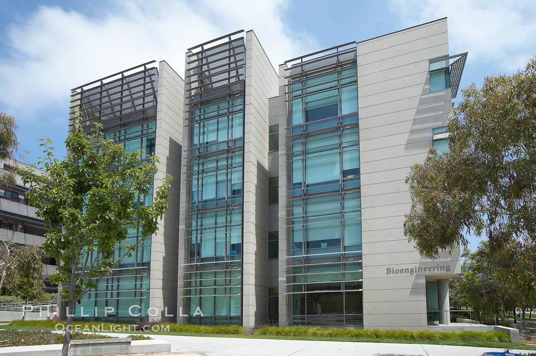 Bioengineering building at the Jacobs School of Engineering, University of California, San Diego (UCSD). La Jolla, USA, natural history stock photograph, photo id 20847