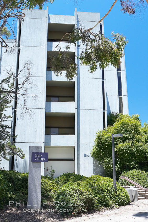 Biology Building on Muir College, University of California San Diego (UCSD). University of California, San Diego, La Jolla, USA, natural history stock photograph, photo id 12855