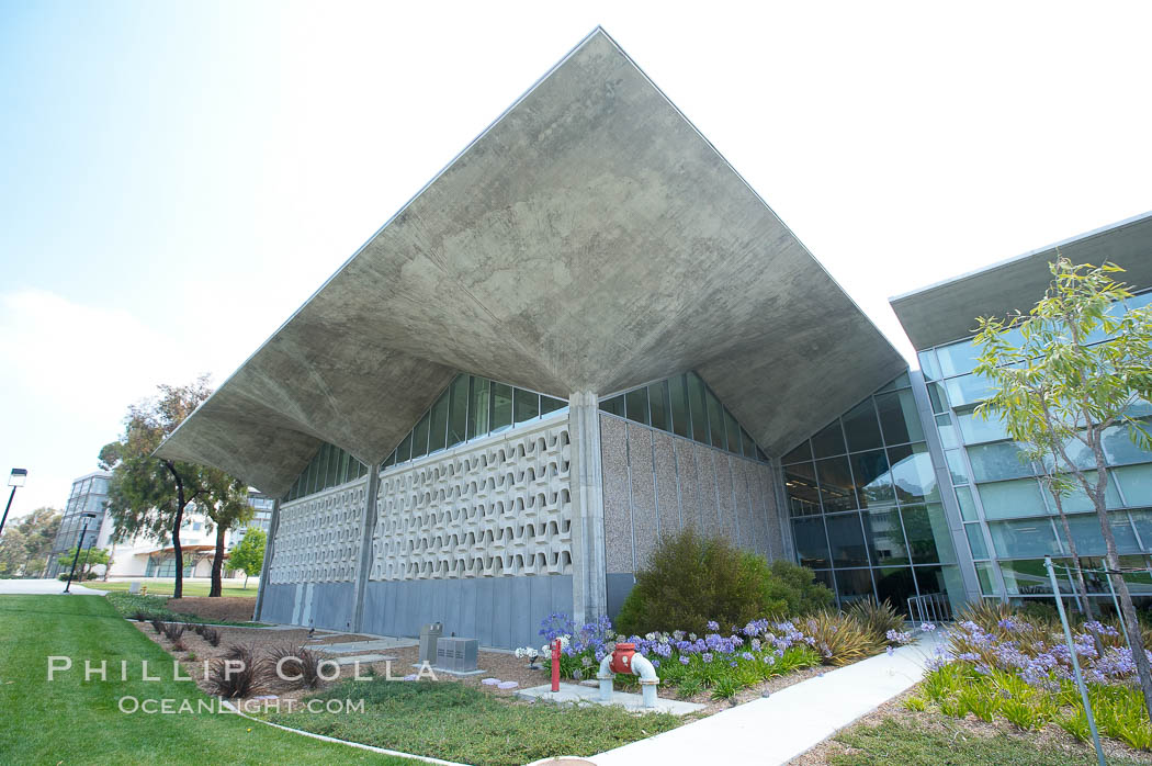 Biomedical Library, University of California, San Diego (UCSD). La Jolla, USA, natural history stock photograph, photo id 20838