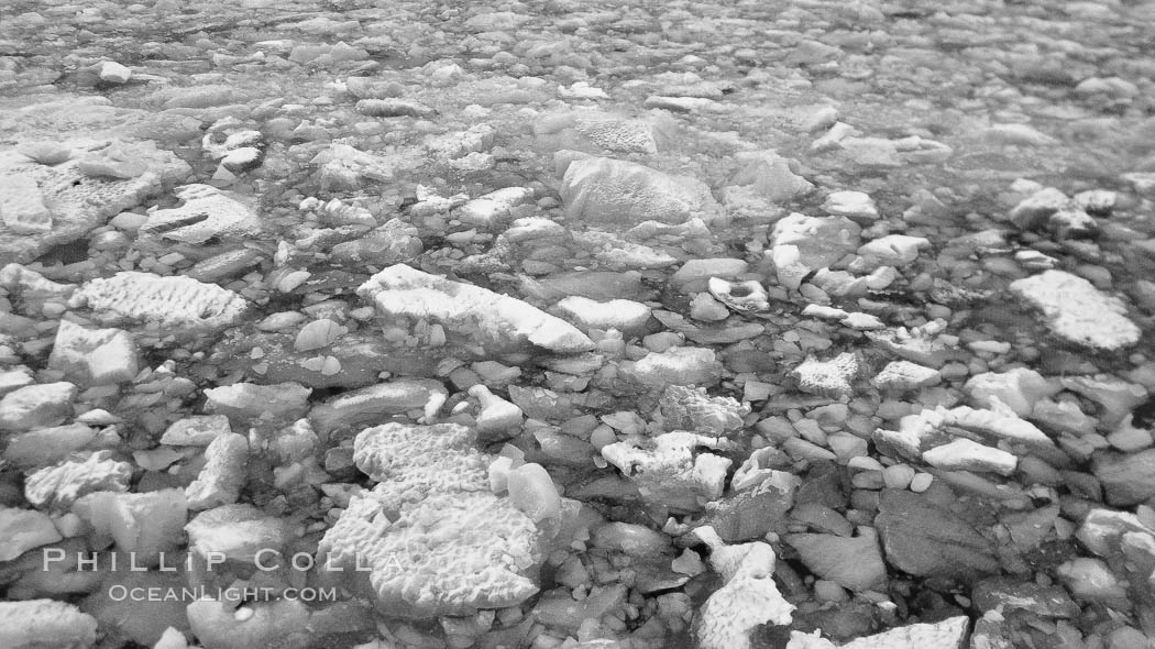 Brash ice, Weddell Sea. Death Valley National Park, California, USA, natural history stock photograph, photo id 25392