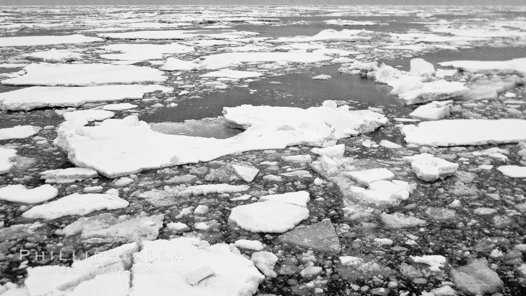 Brash ice, Weddell Sea. Death Valley National Park, California, USA, natural history stock photograph, photo id 25391