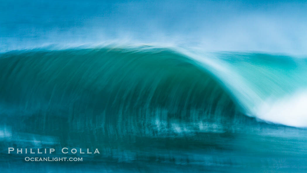 Breaking wave fast motion and blur. The Wedge., natural history stock photograph, photo id 27081