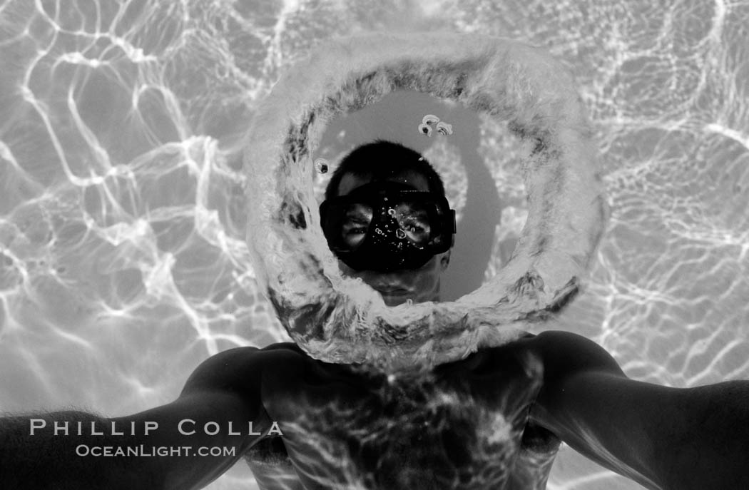 Bubble ring., natural history stock photograph, photo id 06999