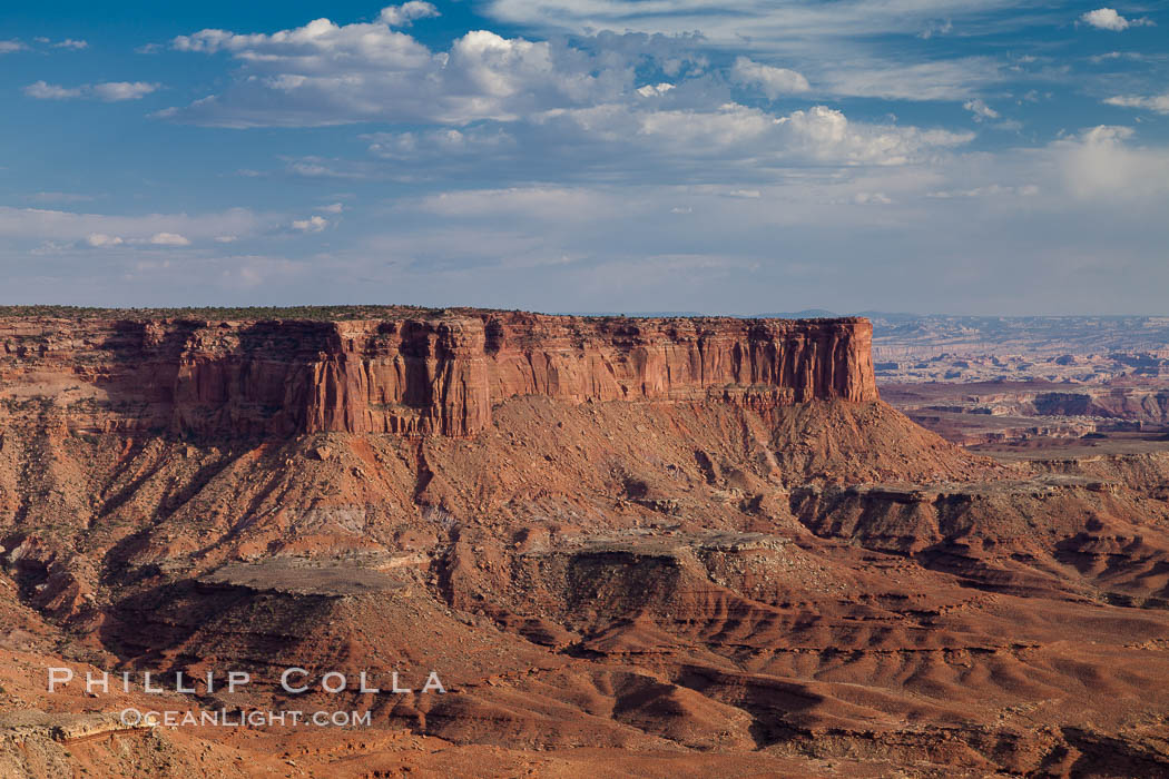 Canyonlands National Park view over Island in the Sky. Utah, USA, natural history stock photograph, photo id 27842