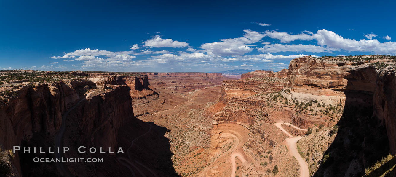 Canyonlands National Park panorama. Utah, USA, natural history stock photograph, photo id 27820