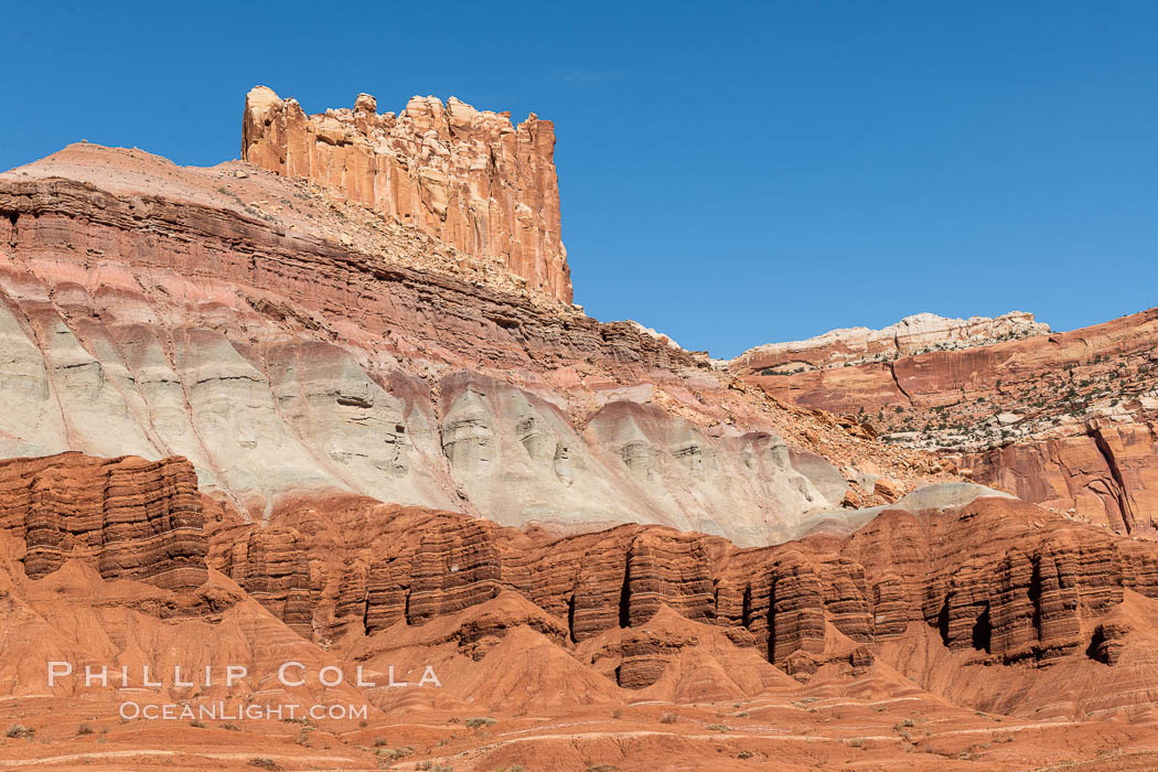 Capitol Reef National Park, Utah. USA, natural history stock photograph, photo id 36917