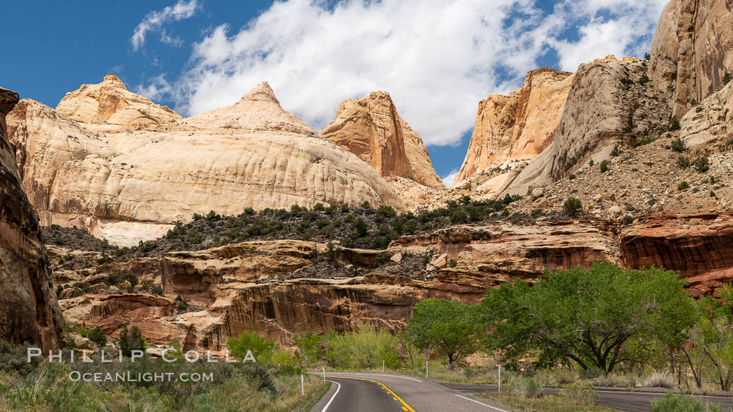 Capitol Reef National Park, Utah. USA, natural history stock photograph, photo id 37009