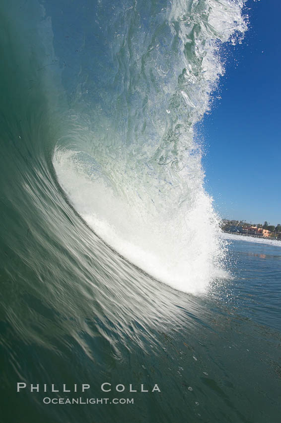 Cardiff, morning surf, Cardiff by the Sea, California, 17888