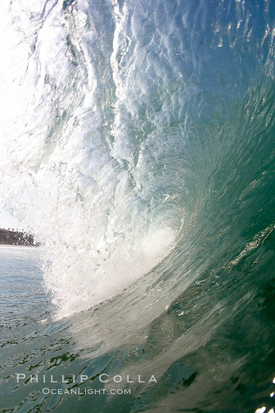 Morning surf. Carlsbad, California, USA, natural history stock photograph, photo id 20794