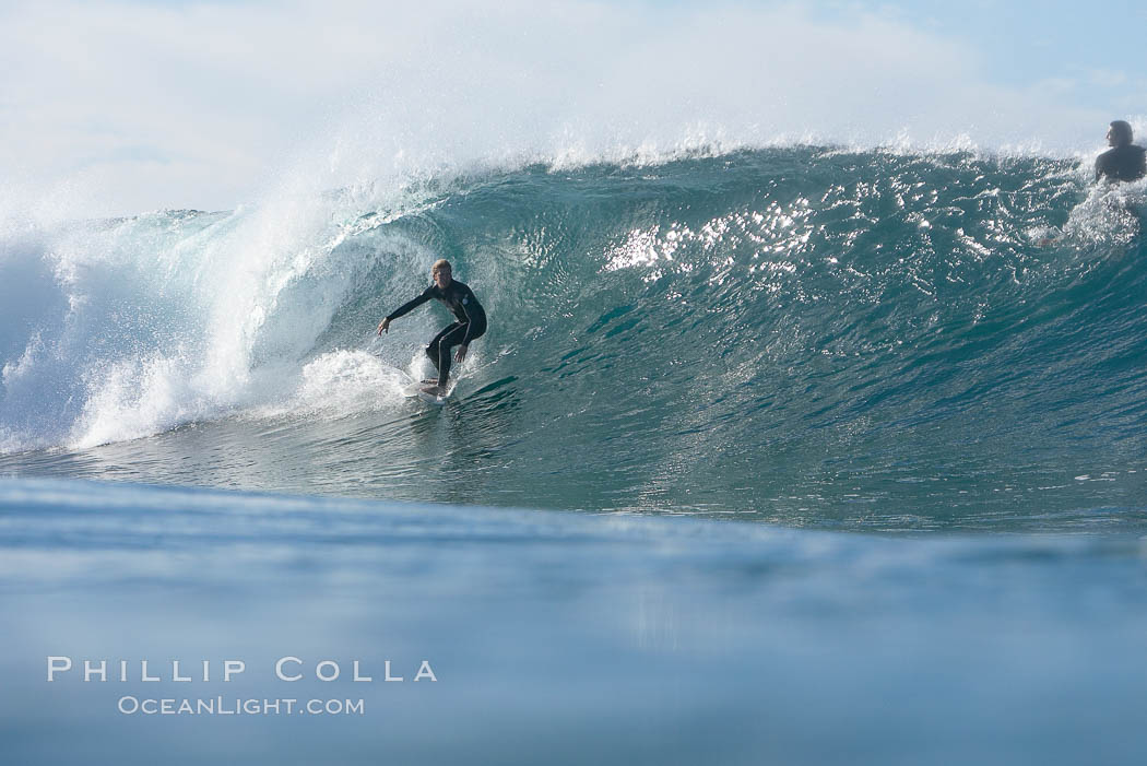 Ponto, South Carlsbad, morning surf. California, USA, natural history stock photograph, photo id 17814