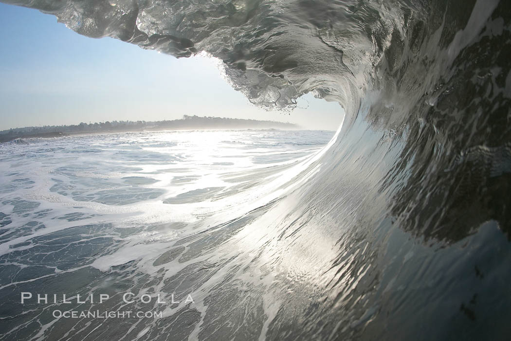 Ponto, South Carlsbad, morning surf. California, USA, natural history stock photograph, photo id 17858