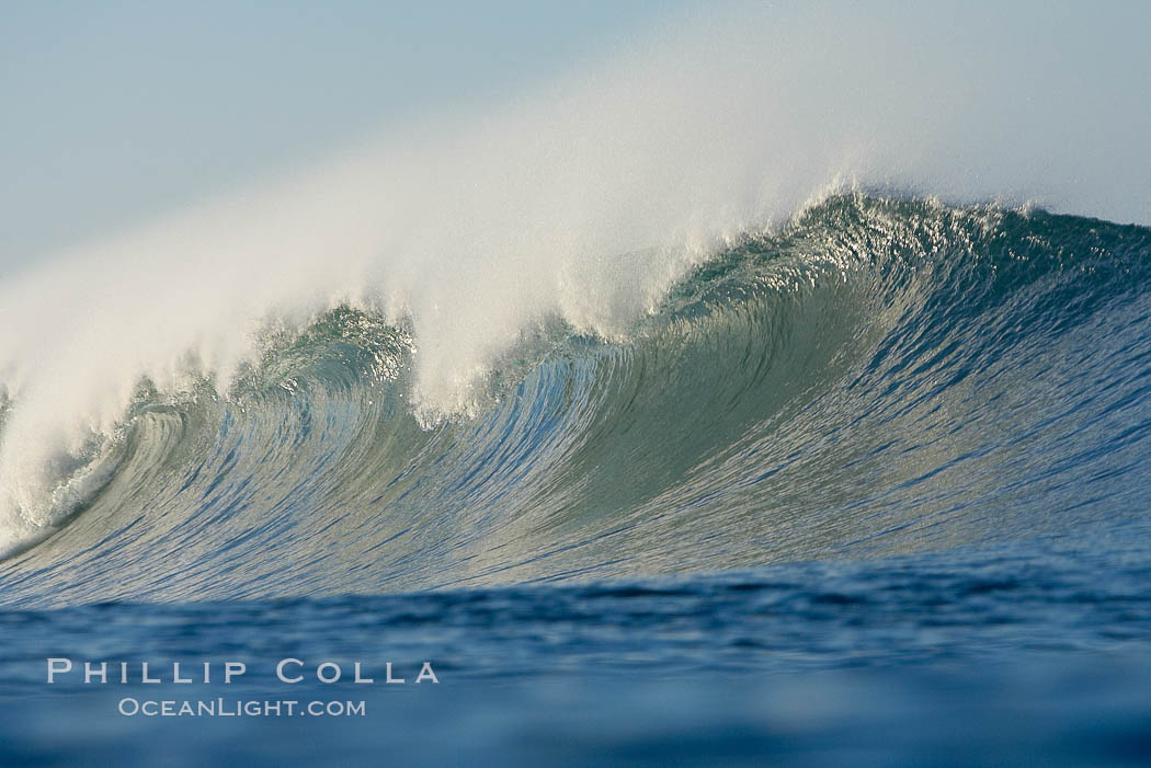 Ponto, South Carlsbad, morning surf. California, USA, natural history stock photograph, photo id 17720