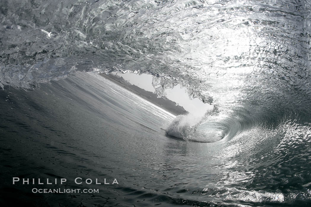 Ponto, South Carlsbad, morning surf. California, USA, natural history stock photograph, photo id 17824