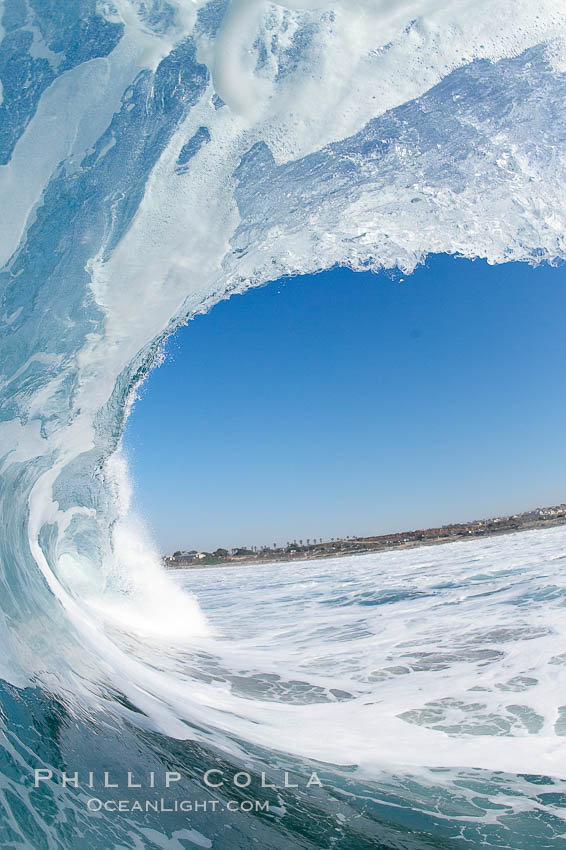 Ponto, South Carlsbad, morning surf. California, USA, natural history stock photograph, photo id 17832