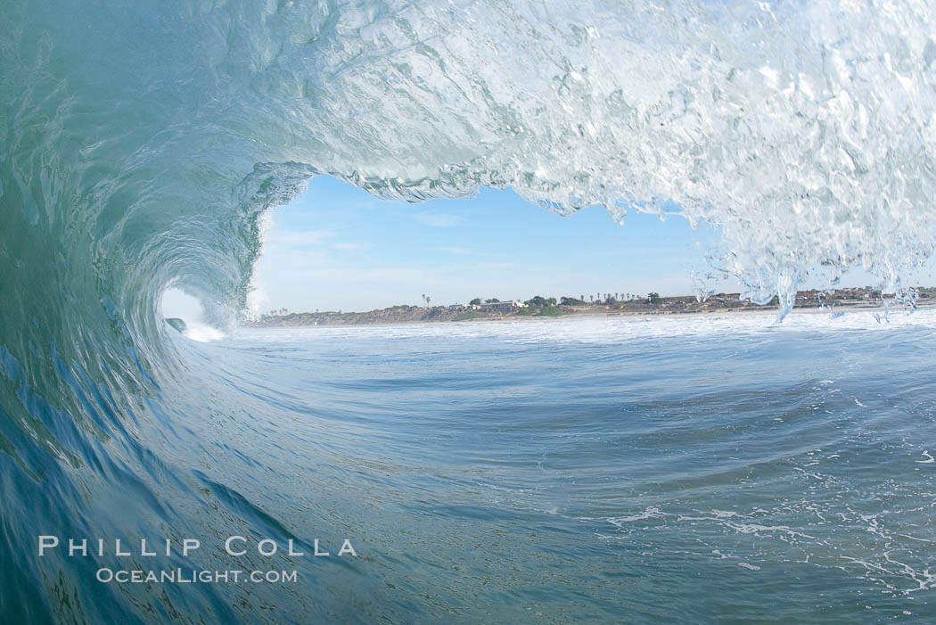 Ponto, South Carlsbad, morning surf. California, USA, natural history stock photograph, photo id 17864