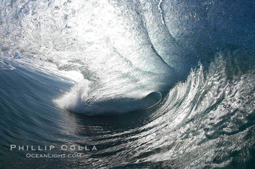 Breaking wave, Ponto, South Carlsbad. California, USA, natural history stock photograph, photo id 17703