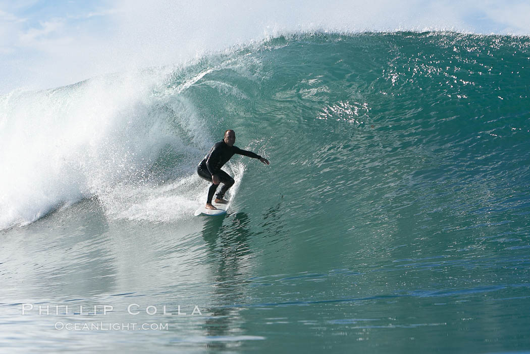 Tony Gatti, Ponto, South Carlsbad, morning surf. California, USA, natural history stock photograph, photo id 17791