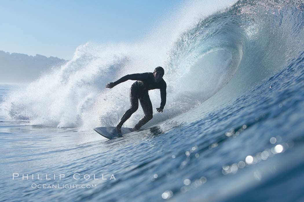 Ponto, South Carlsbad, morning surf. California, USA, natural history stock photograph, photo id 17717