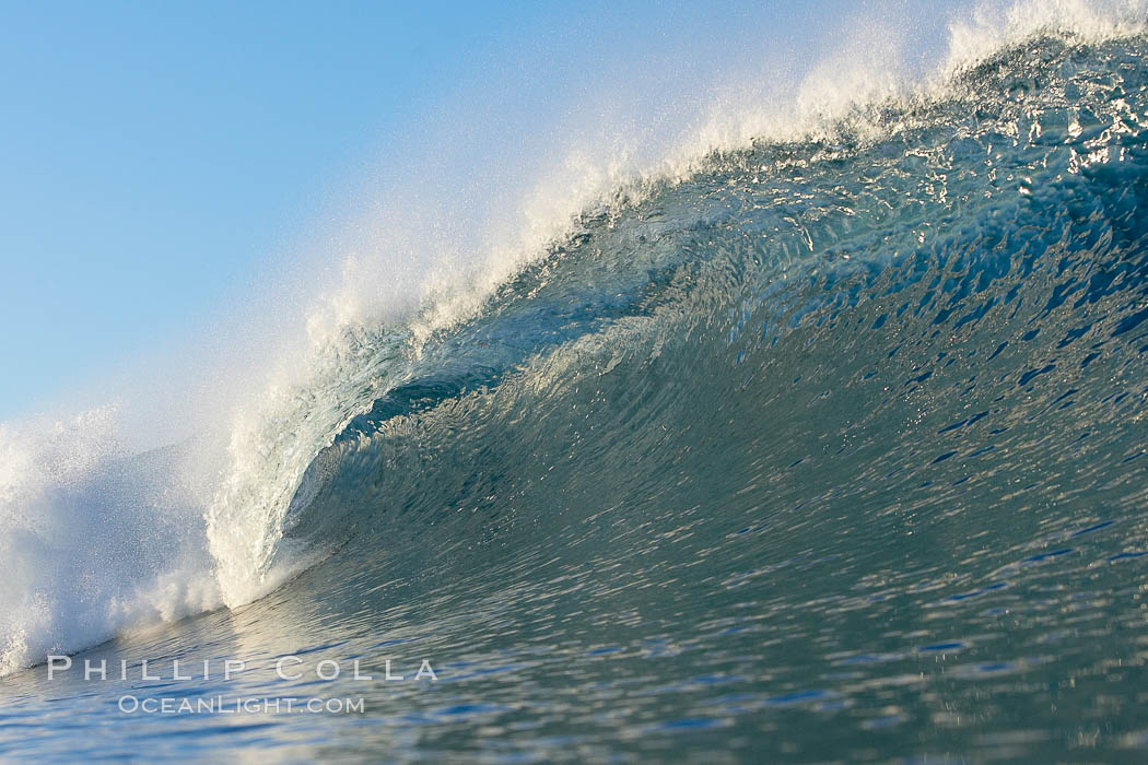 Ponto, South Carlsbad, morning surf. California, USA, natural history stock photograph, photo id 17729