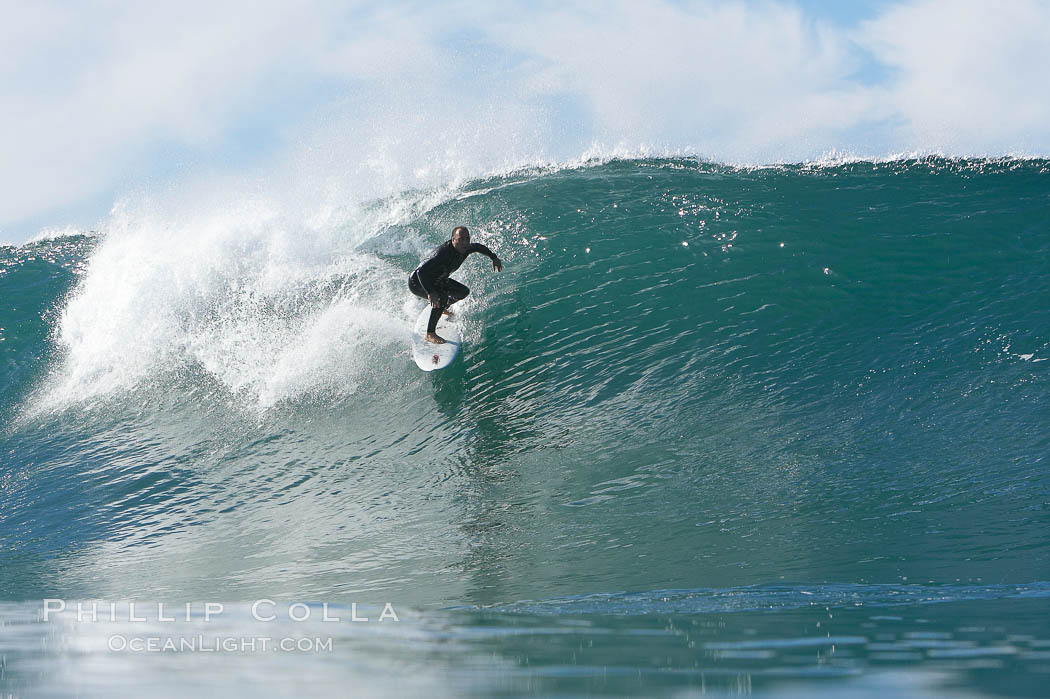 Tony Gatti, Ponto, South Carlsbad, morning surf. California, USA, natural history stock photograph, photo id 17777