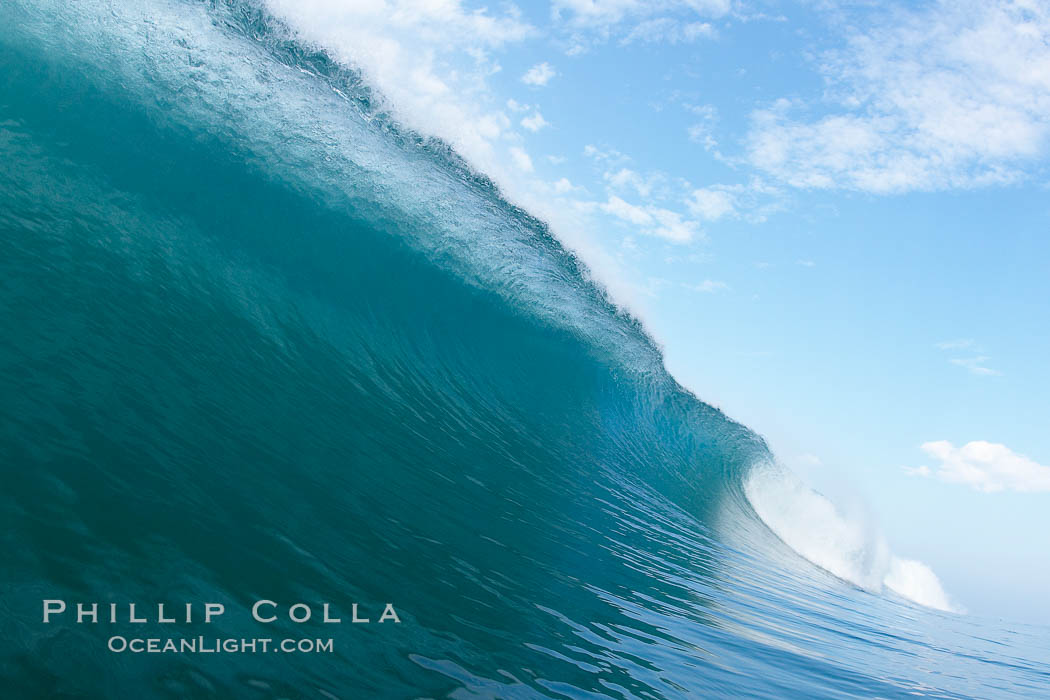 Ponto, South Carlsbad, morning surf. California, USA, natural history stock photograph, photo id 17825