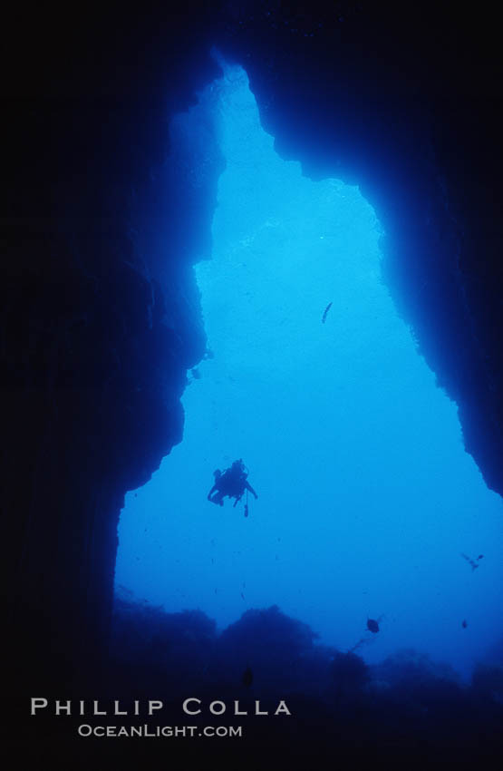 El Secreto del Vicki cavern. Guadalupe Island (Isla Guadalupe), Baja California, Mexico, natural history stock photograph, photo id 06190