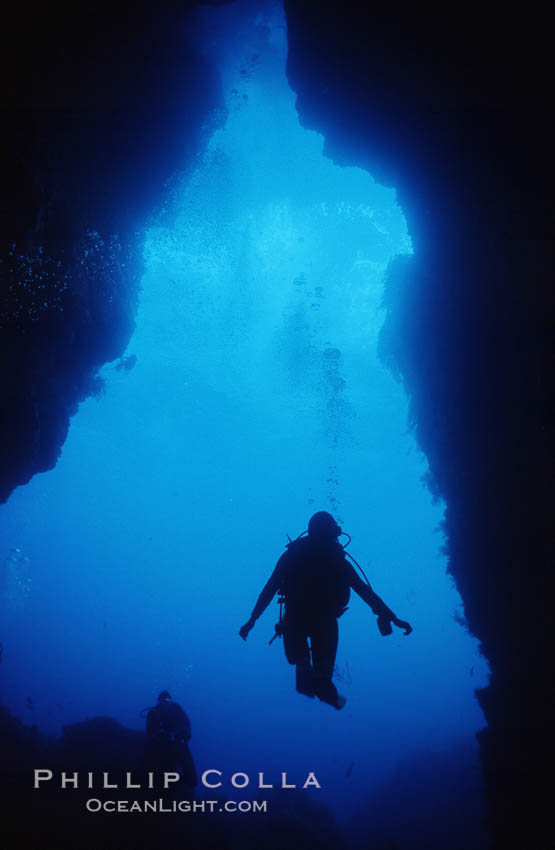 El Secreto del Vicki cavern. Guadalupe Island (Isla Guadalupe), Baja California, Mexico, natural history stock photograph, photo id 06189