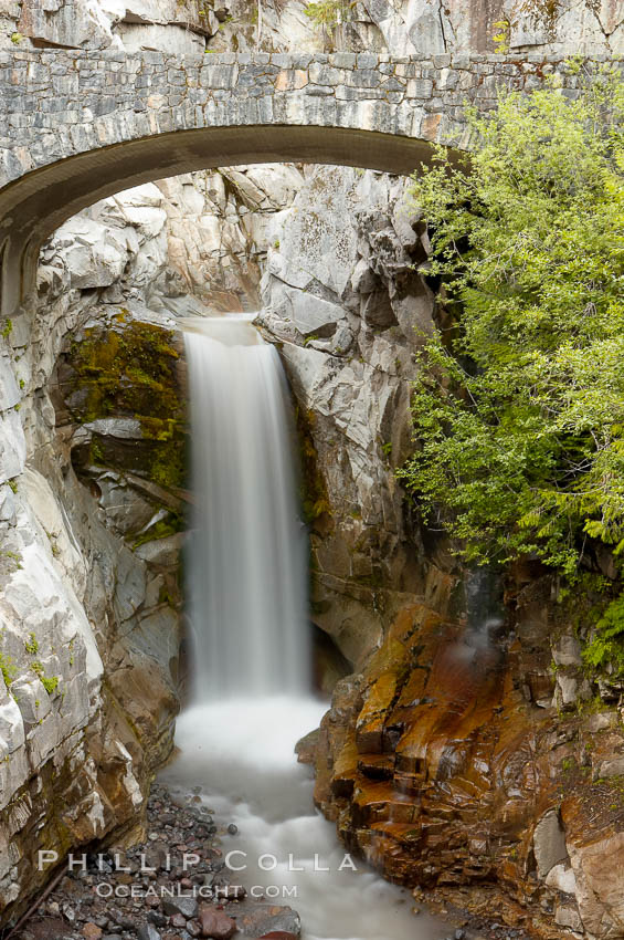 Christine Falls. Mount Rainier National Park, Washington, USA, natural history stock photograph, photo id 13826