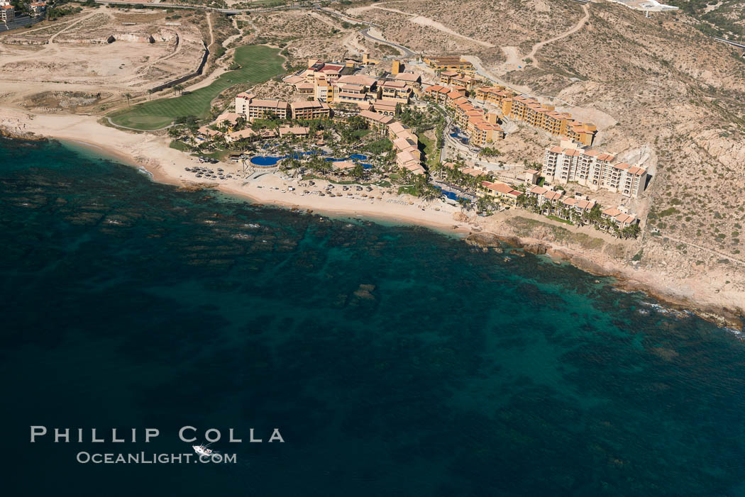 Fiesta American Grand Resort. Residential and resort development along the coast near Cabo San Lucas, Mexico. Baja California, natural history stock photograph, photo id 28924