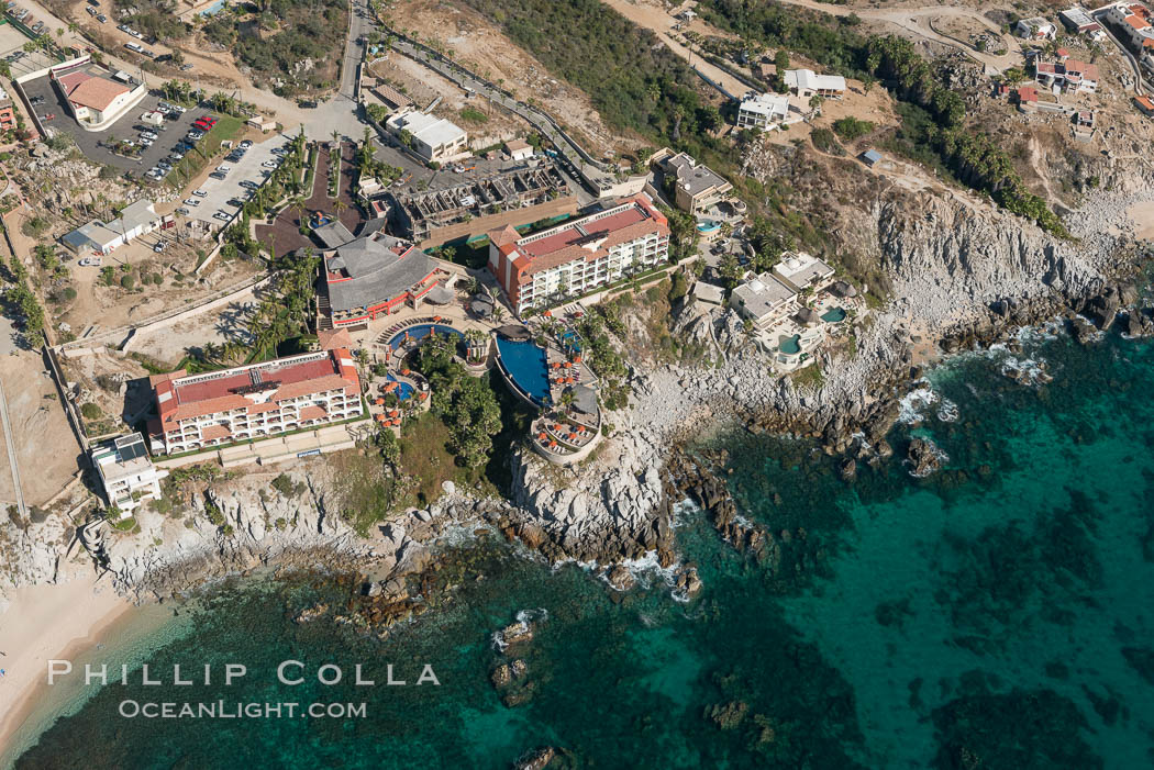 Residential and resort development along the coast near Cabo San Lucas, Mexico. Baja California, natural history stock photograph, photo id 28935