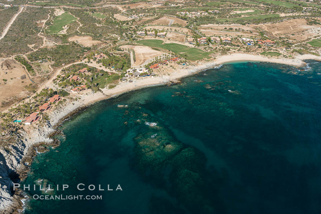 Residential and resort development along the coast near Cabo San Lucas, Mexico. Baja California, natural history stock photograph, photo id 28909