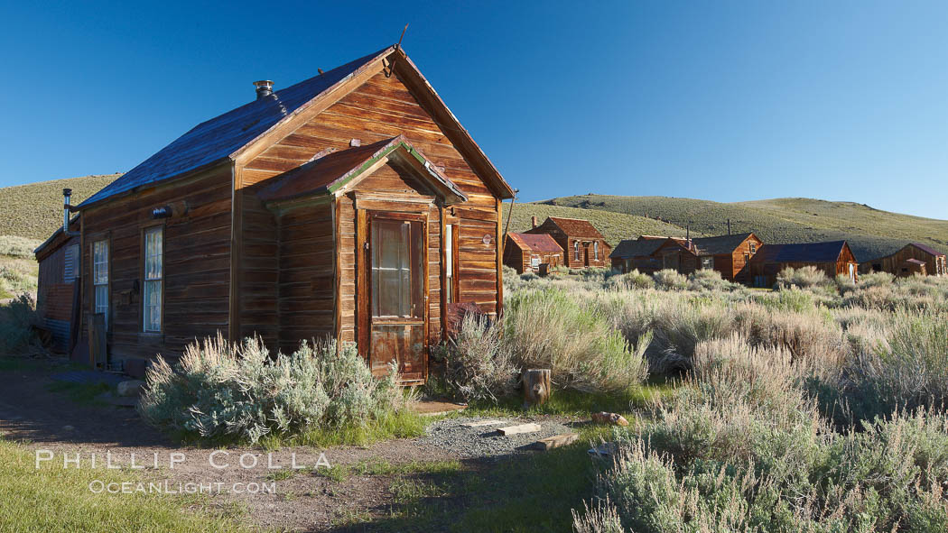 Cody House. Bodie State Historical Park, California, USA, natural history stock photograph, photo id 23158